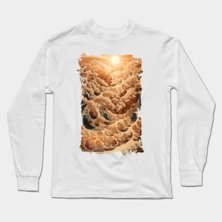 Great Wave Off Kanagawa Long Sleeve T-Shirt